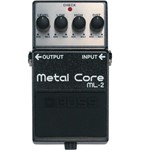 Ficha técnica e caractérísticas do produto Boss - Pedal Metal Core para Guitarra ML2