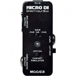 Ficha técnica e caractérísticas do produto Pedal Mooer Micro Di Direct Box Cabinet Simula - PD0875