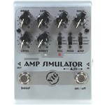Ficha técnica e caractérísticas do produto Pedal NIG AS1 Amp Simulator para Guitarra Baixo - Nig Music