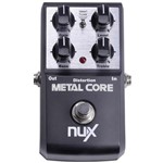Ficha técnica e caractérísticas do produto Pedal Nux Metal Core (nfa3554) - Nux