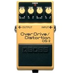 Ficha técnica e caractérísticas do produto Pedal OverDrive & Distorção para Guitarra OS-2 - Boss