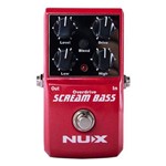 Ficha técnica e caractérísticas do produto Pedal Overdrive para Baixo Scream Bass - Nux