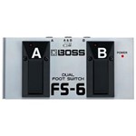 Ficha técnica e caractérísticas do produto Pedal para Bateria Eletrônica Boss FS-6 com Efeito Dual Footswitch