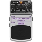 Ficha técnica e caractérísticas do produto Pedal para Guitarra Behringer DR400 Digital Reverb Delay