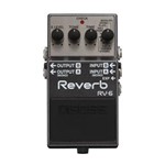 Ficha técnica e caractérísticas do produto Pedal para Guitarra Boss de Reverb RV-6 Cinza com Oito Modos de Sons