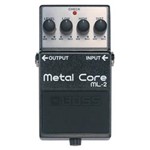 Ficha técnica e caractérísticas do produto Pedal para Guitarra Boss ML-2 - Metal Core