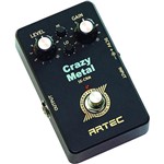 Ficha técnica e caractérísticas do produto Pedal para Guitarra Crazy Metal Distortion SE-CRM - Artec