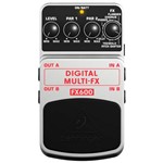Pedal para Guitarra Multi Efeitos Behringer Digital Multi-Fx FX600