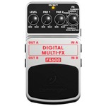 Ficha técnica e caractérísticas do produto Pedal para Guitarra Multi Efeitos Behringer Digital Multi-Fx FX600