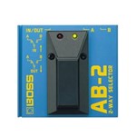 Ficha técnica e caractérísticas do produto Pedal Seletor de Canais Boss Ab-2 Azul com Seletor Tipo Ab Box