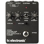 Ficha técnica e caractérísticas do produto Pedal Stereo Chorus Flanger SCF TC ELECTRONIC