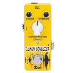 Pedal Xvive Compressor V9 Lemon Squeezer Analógico para Guitarra