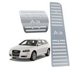 Ficha técnica e caractérísticas do produto Pedaleira Audi A3 Automatico 2007 Até 2013 Aço Inox
