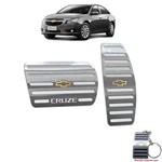 Ficha técnica e caractérísticas do produto Pedaleira Automatico Chevrolet Cruze 2012 Até 2016 Aço Inox - Jr