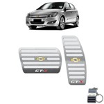 Ficha técnica e caractérísticas do produto Pedaleira Automático Chevrolet Vectra Gt-X 2008 a 2011 Prata - Jr