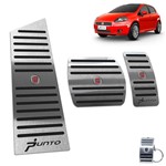 Ficha técnica e caractérísticas do produto Pedaleira Automático + Descanso Fiat Punto 2007 a 2012 Preto - Jr