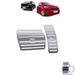 Ficha técnica e caractérísticas do produto Pedaleira Automático Ford Ka 2014/2020 em Aço Inox Prata - Jr