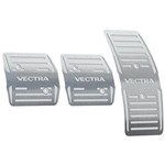 Ficha técnica e caractérísticas do produto Pedaleira Chevrolet Vectra Manual 1996 Até 2005 Aço Inox - 3r Acessórios