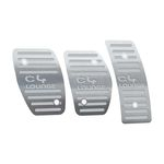 Ficha técnica e caractérísticas do produto Pedaleira Citroen C4 Lounge Manual Todos Os Modelos Aço Inox