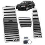 Ficha técnica e caractérísticas do produto Pedaleira + Descanso Audi A3 Automatico 2007 2013 Preto - Jr