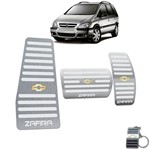 Ficha técnica e caractérísticas do produto Pedaleira + Descanso Chevrolet Zafira 2001 a 2012 Automatico - Jr