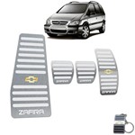 Ficha técnica e caractérísticas do produto Pedaleira + Descanso Chevrolet Zafira 2001 Até a 2012 Manual - Jr