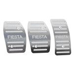 Ficha técnica e caractérísticas do produto Pedaleira Ford Fiesta Manual 2003 Até 2014 Aço Inox - 3r Acessórios