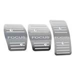 Ficha técnica e caractérísticas do produto Pedaleira Ford Focus Manual 2009 Até 2013 Aço Inox - 3r Acessórios
