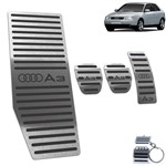 Ficha técnica e caractérísticas do produto Pedaleira Manual + Descanso Audi A3 1996 Até 2006 Preto - Jr