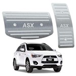 Ficha técnica e caractérísticas do produto Pedaleira Mitsubishi Asx Automático 2011 Até 2017 Aço Inox - 3r Acessórios