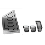 Ficha técnica e caractérísticas do produto Pedaleiras E Descanso De Pé Aço Inox Toyota Etios Manual
