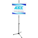 Ficha técnica e caractérísticas do produto Pedestal de Banner Ask Bnr Pedestal para Fixação de Banners Publicitários