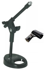 Ficha técnica e caractérísticas do produto Pedestal de Mesa Microfone Torelli Hpm 56 + Cachimbo