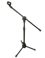 Ficha técnica e caractérísticas do produto Pedestal de Microfone Girafa Mini com Cachimbo Saty Pmg07