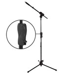 Ficha técnica e caractérísticas do produto Pedestal para Microfone com Regulagem Rapida de Altura SMMAX - IBOX