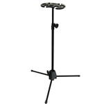 Ficha técnica e caractérísticas do produto Pedestal Suporte Descanso Saty 6 Microfones com ou Sem Fio