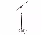 Ficha técnica e caractérísticas do produto Pedestal Suporte Duplo para 2 Microfones com Cachimbo Vector