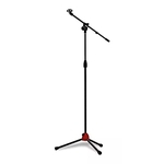 Pedestal/tripé Para Microfone Com Cachimbo Novik Profissional