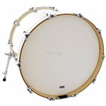 Pele Attack Drumheads 2-ply Thin Skin Coated Bass 24¨ Filme Duplo Porosa de Bumbo Dhts2-24c