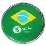 Ficha técnica e caractérísticas do produto Pele Batedeira 06" Timbra 8953 Leitosa Bandeira do Brasil P3