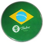 Ficha técnica e caractérísticas do produto Pele Batedeira 10" Timbra 8954 Leitosa Bandeira do Brasil P3
