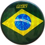 Ficha técnica e caractérísticas do produto Pele Leitosa Bandeira Brasil 13" RMV