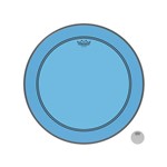 Ficha técnica e caractérísticas do produto Pele Bumbo 22" Powerstroke Transparente Azul P31322ctbu Remo - Remo-U