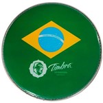 Ficha técnica e caractérísticas do produto Pele Pandeiro Timbra Pele Brasil 10 Polegadas