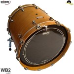 Ficha técnica e caractérísticas do produto Pele para Bumbo ou Surdo Williams Target - WB2 Duplo Filme Black 18 - Williams Drumheads