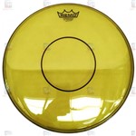 Pele Remo Colortone Amarela Caixa 14" Powerstroke 77 Transparente - Remo