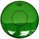 Ficha técnica e caractérísticas do produto Pele Remo Colortone Verde Caixa 14" Powerstroke 77 Transparente - Remo