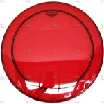 Ficha técnica e caractérísticas do produto Pele Remo Colortone Vermelha Bumbo 22" Powerstroke 3 Transparente - Remo
