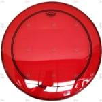 Ficha técnica e caractérísticas do produto Pele Remo Colortone Vermelha Bumbo 22' Powerstroke 3 Transparente - Remo