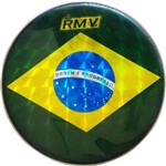 Ficha técnica e caractérísticas do produto Pele RMV Leitosa 13" Bandeira Brasil